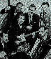 old photo of tommy hunter and other musicians